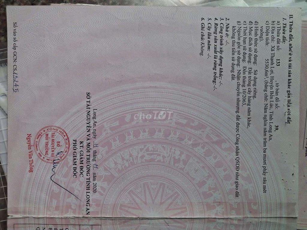 Bán đất vườn kèm nhà giá rẻ