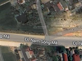 Bán lô đất 2 mặt tiền đường nam sông mã
