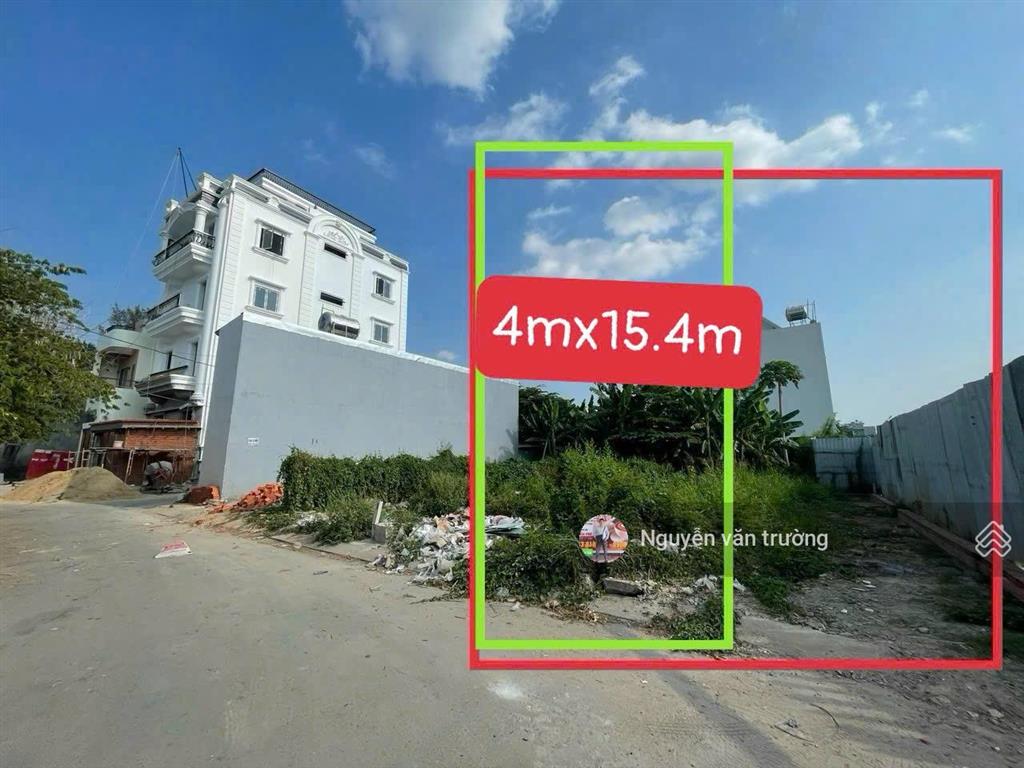 Bán đất mặt tiền hẻm 94 vườn lài vào 1 sẹc gần cầu giá tốt