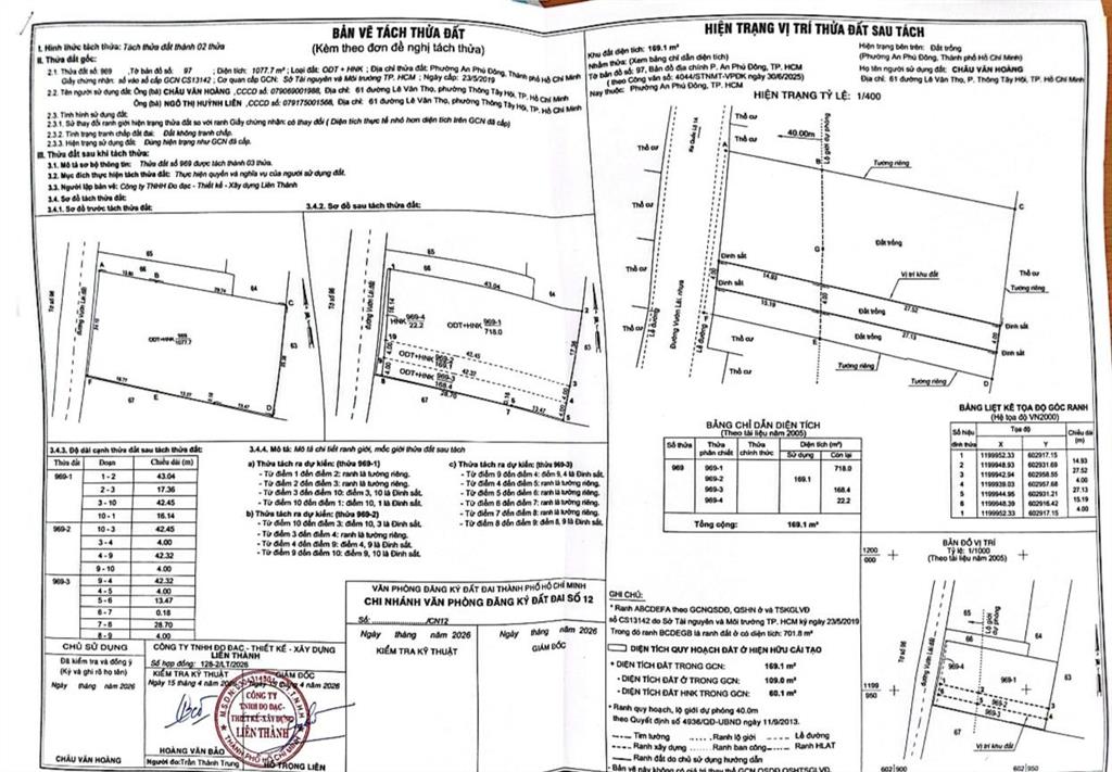 Bán đất mặt tiền đường vườn lài tiện kinh doanh giá rẻ hon thị trường 3040 triệu