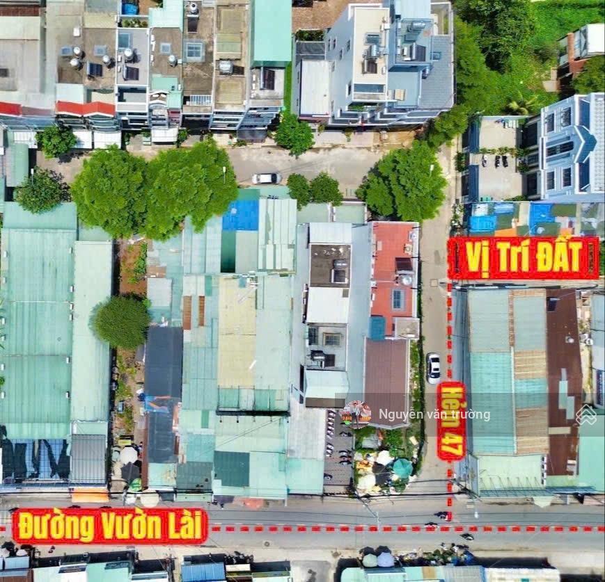 Bán đất mặt tiền vườn lài vào 1 sẹc giá tốt 5.3x23m, giá 7.5 tỷ