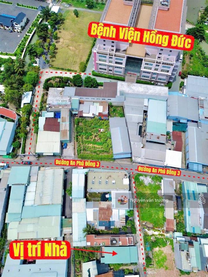 Bán đất tặng nhà cấp 4 đang cho thuê đường an phú đông 03