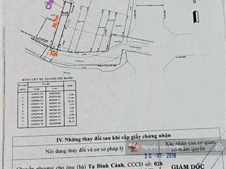 Bán đất mặt tiền hẻm 92 vườn lài trước mặt chung cư an phú đông 5mx36m