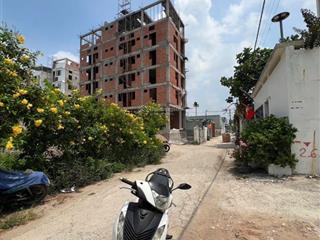 Giảm 3 tỷ bán lô đất hẻm 1 sẹc vườn lài gần cầu sắt vườn lài an phú đông 5.5mx26m