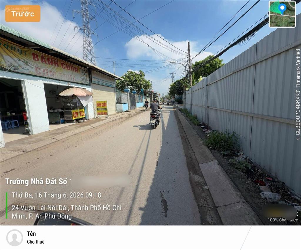 Bán nhà mặt tiền vườn lài nối dài ngay ngã tư giá tốt, 1 trệt 1 lầu. 4.7mx37m