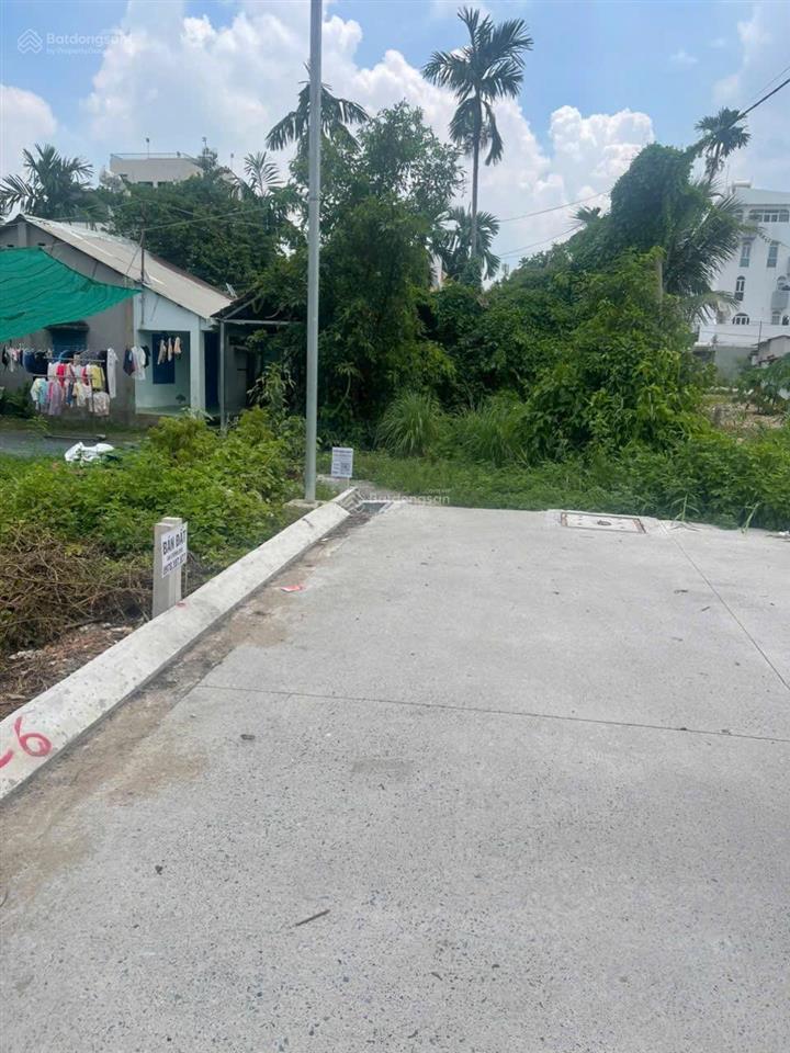 Bán đất hẻm 301 vườn lài an phú đông, gần cầu sắt qua gò vấp