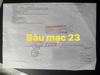 Bán lô đất đường 15m bàu mạc 23 dt 187,5m2 ngang 7,5m