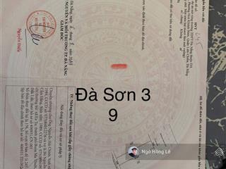 Bán lô đất 125m2 mt đường 7m5 đà sơn 3