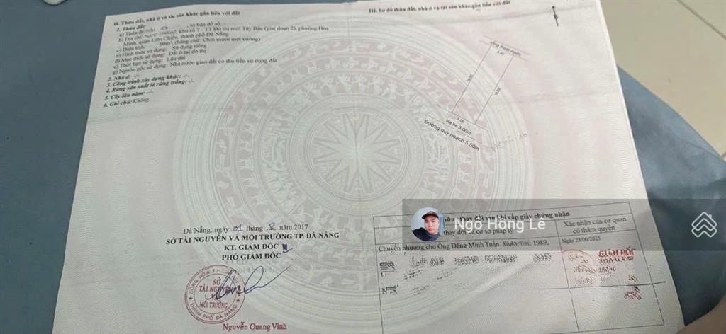 Bán lô đất đường hoà phú 16 thông hoàng trung thông vs tô hiệu