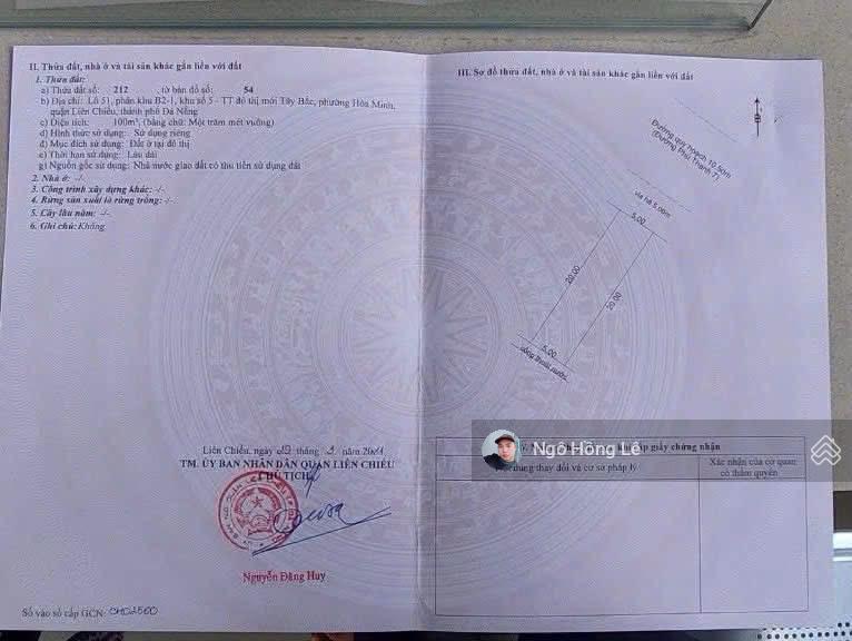 Bán đất tặng nhà mt phú thạnh 7 đối diện công viên
