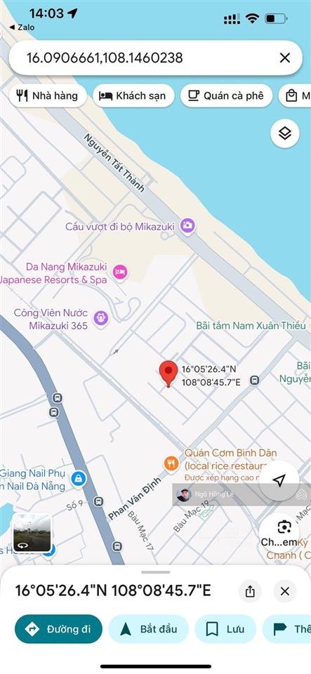 Bán lô đất 2 mặt tiền khu tđc j258 sát resort mikazuki nhật bản