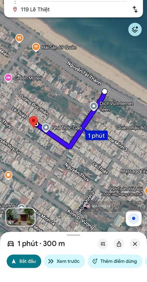 Bán lô đất mt lê thiệt hòa minh