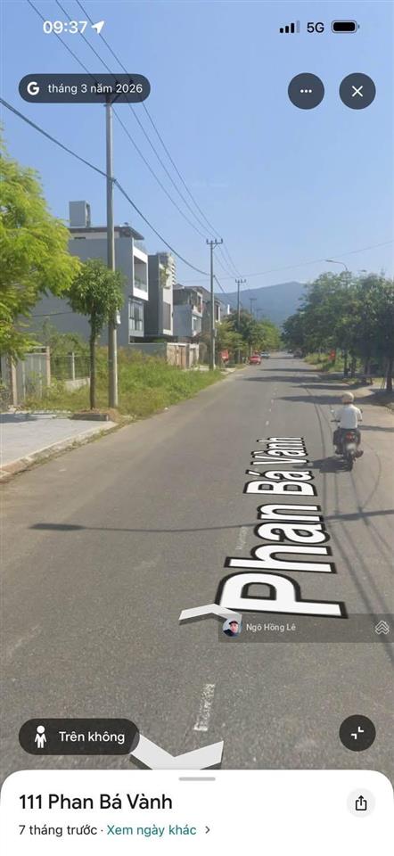 Bán lô đất biệt thự đường phan bá vành, sơn trà, đà nẵng