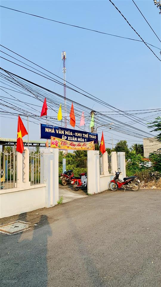 Bán đất thổ cư 124,4m² xã thanh vĩnh đông, châu thành, long an sổ hồng riêng