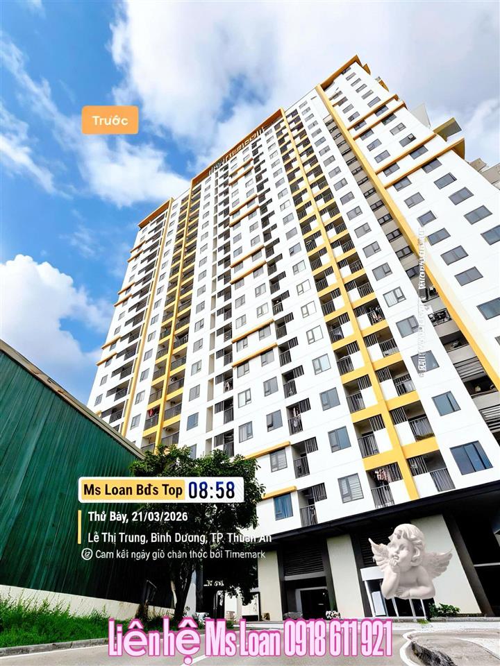 Bán căn hộ tecco felice 43.8m² giá từ 1.2 tỷ ở ngay, gần tp. hcm, dễ vay