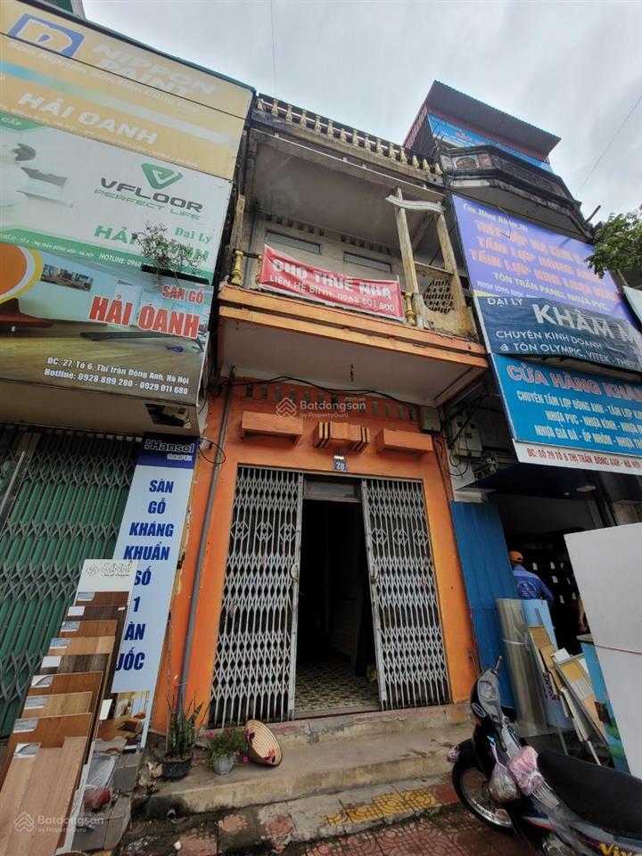 Cho thuê nhà mặt đường quốc lộ 3 tt đông anh, khu cờ đỏ, cạnh tiệc cưới diệp linh, siêu thị lan chi