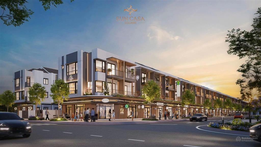 Bán căn shophosue dự án sun casa central nằm trên trục đường 20m kinh doanh giá chỉ 3 tỷ 8