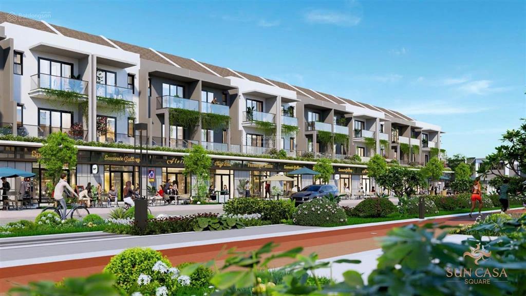 Shophouse 3 tầng dự án suncasa central mặt tiền đường đại lộ dân chủ vsip ii giá 3 tỷ 750
