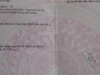 Bán 53m2 full thổ cư giá rẻ nhất la tinh ô tô đỗ gần 110tr 1m2