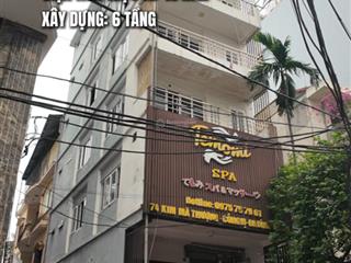 Mặt phố ba đình lô góc  164m2  7 tầng  thông sàn thang máy  có hầm  giá ngon bổ rẻ.