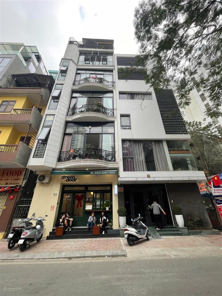 7 tầng thang máy  mặt phố thuỵ khuê  63m2  mặt tiền 4m  nhà mới  nở hậu.