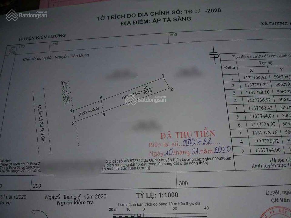 Cần bán đất đẹp mặt đường ven biển  đường xuyên á, quốc lộ 80 phường tô châu hà tiên  an giang