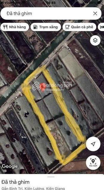 Cần bán đất công lớn mặt đường tỉnh lộ kênh lung lớn  bình trị  kiên lương  an giang