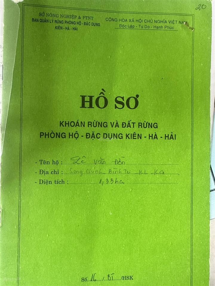 Bán đất lộ rạch đùng bình trị  xã kiên lương an giang (ấp song chinh xã bình trị cũ)