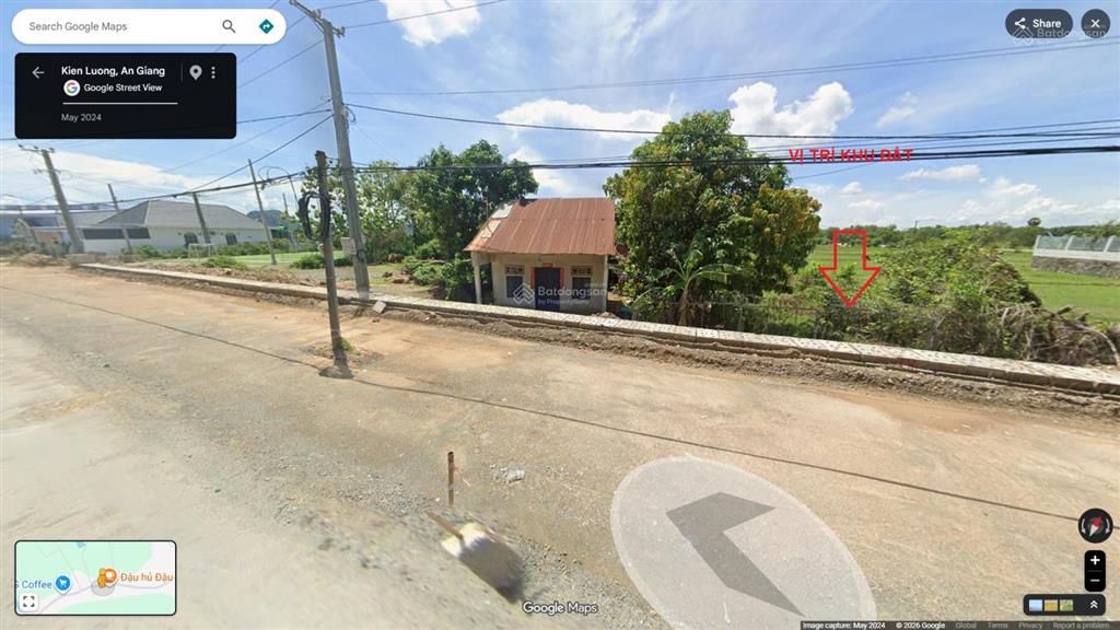 Bán đất đẹp lộ rạch đùng  hòn chông  xã kiên lương  an giang (ấp bình đông  xã bình an cũ)