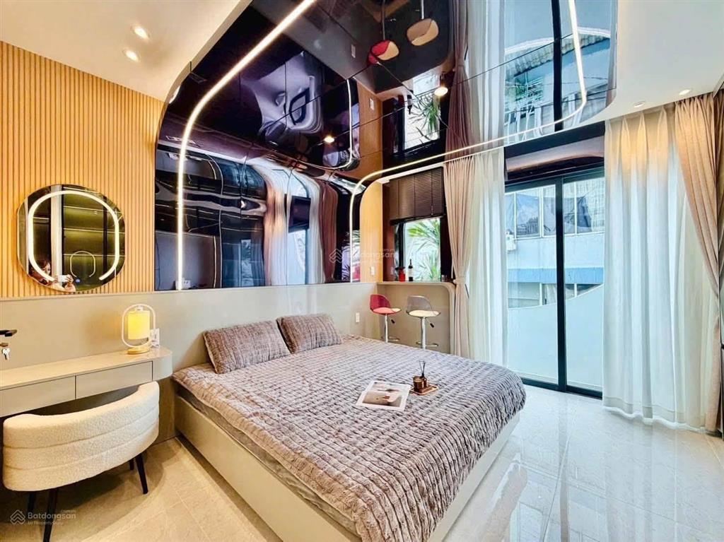Gara xe hơi 7c  nhà đẹp 5 tầng ~52m2 phan huy ích, p12, gò vấp  còn bớt sát tân bình