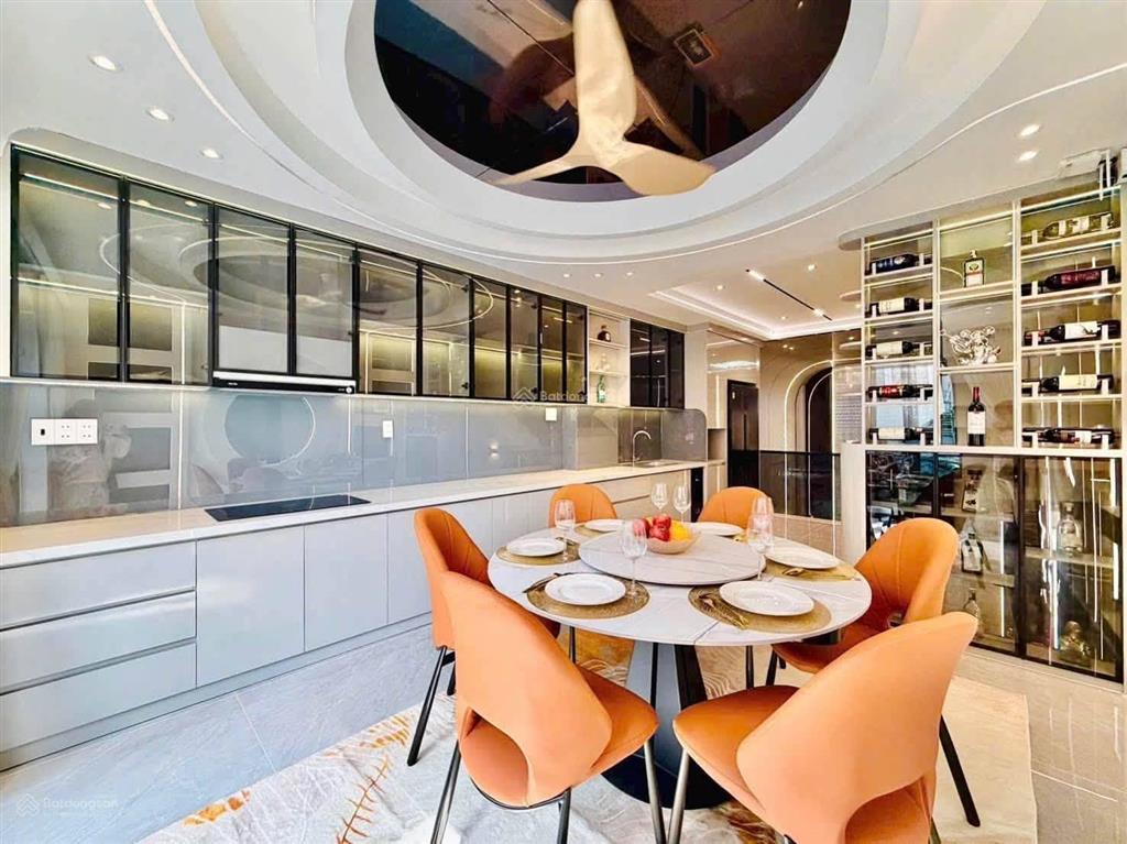Gara xe hơi 7c  nhà đẹp 5 tầng ~52m2 phan huy ích, p12, gò vấp  còn bớt sát tân bình