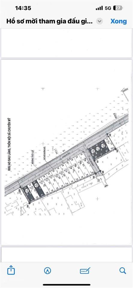 Bán đất đấu giá châu can 65m2 nằm sát trục cienco5, sát quốc lộ 1a. tiềm năng! chỉ hơn 3 tỷ