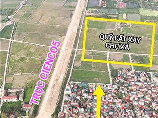 Bán đất đấu giá châu can 65m2 nằm sát trục cienco5, sát quốc lộ 1a. tiềm năng! chỉ hơn 3 tỷ