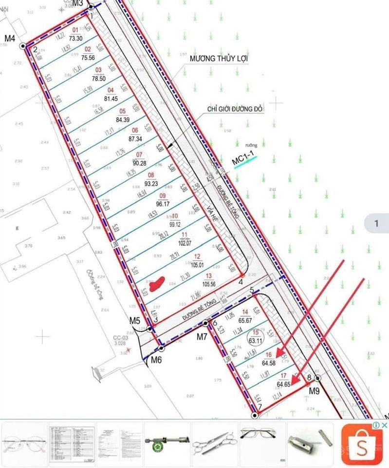 Bán đất đấu giá châu can 65m2 nằm sát trục cienco5, sát quốc lộ 1a. tiềm năng! chỉ hơn 3 tỷ