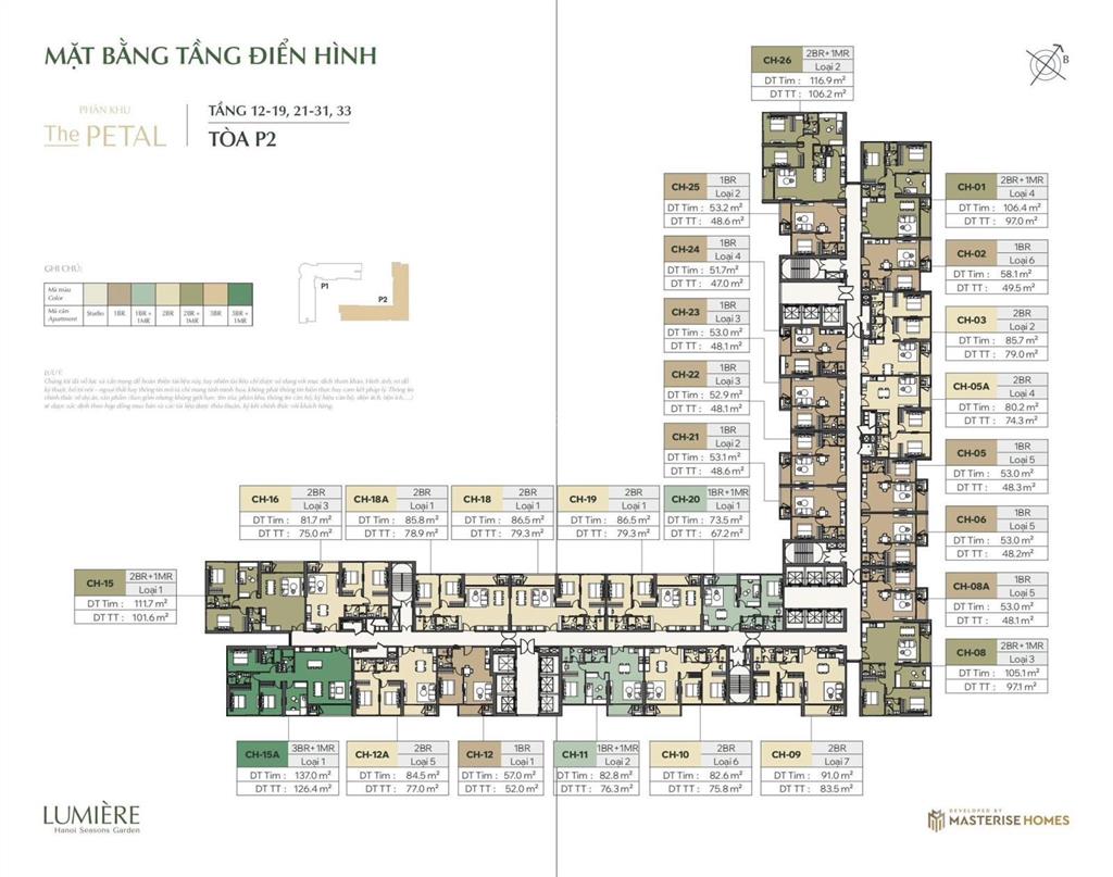 Masterise homes cao xà lá giá chỉ từ 119tr/m2 căn hộ từ 32150m2 vay nh miễn lãi 3 năm