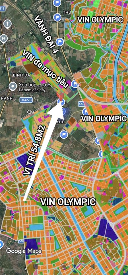 Đất thôn đại định, tam hưng 55m2 nở hậu sát vành đai 4 & cienco 5 giá 4, x tỷ