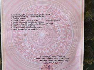 Bán đất ngay coopmart núi bà 380k/m2, 1300 m2 có view suối