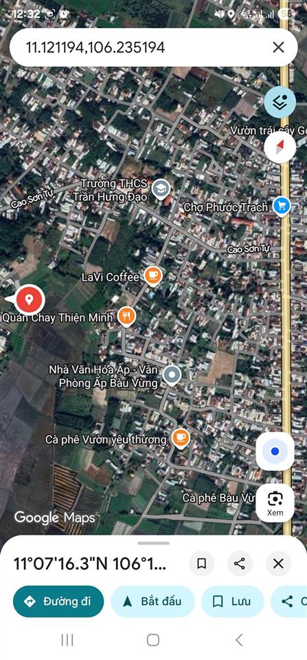 Kẹt tiền muốn bán đất tại xã phước thạnh, 299 triệu, 85 m2, thổ cư hết