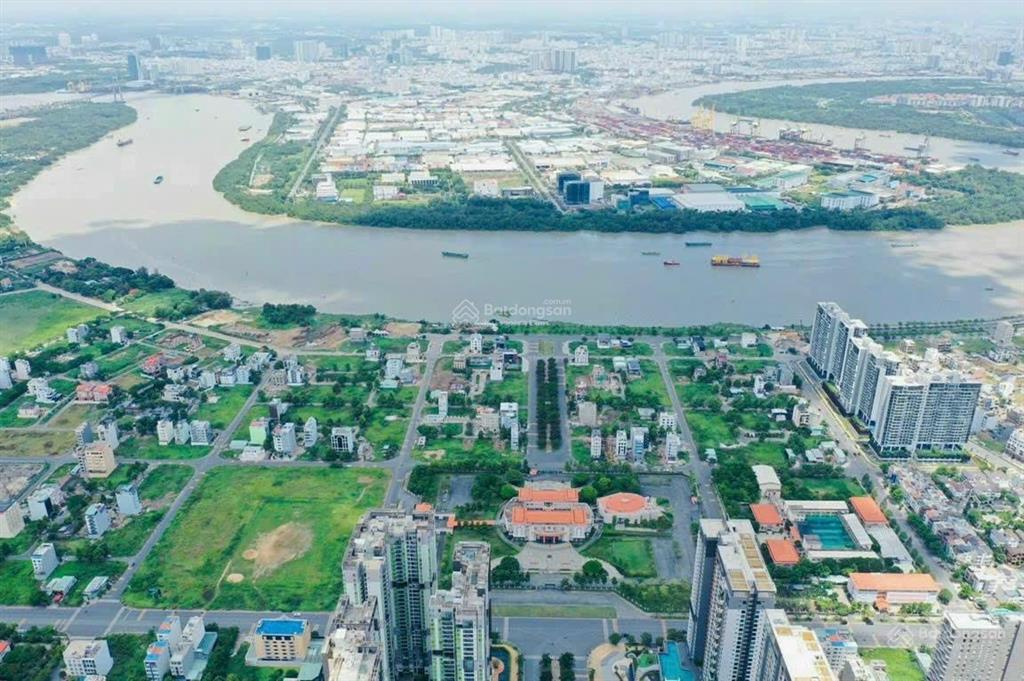 Bán đất da tthc tp thủ đức, view công viên sông sài gòn, xây cao 1 hầm 7t, sổ đỏ đầu tư + văn phòng