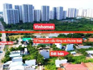 Bán đất mặt tiền đường 13m  ngay vinhomes grand park, tp. thủ đức. giá 3.85tỷ/70m2