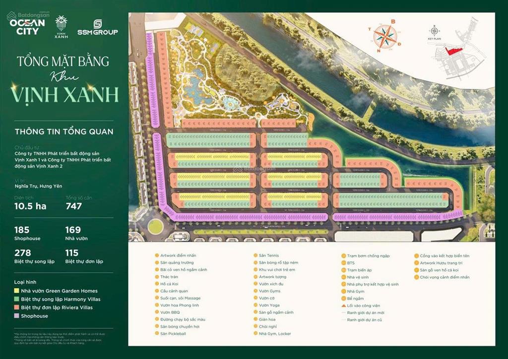 Bán biệt thự song lập 144m², giá 13 tỷ hướng đn, khu khép kín vườn nhật, vinhomes ocean park 2.