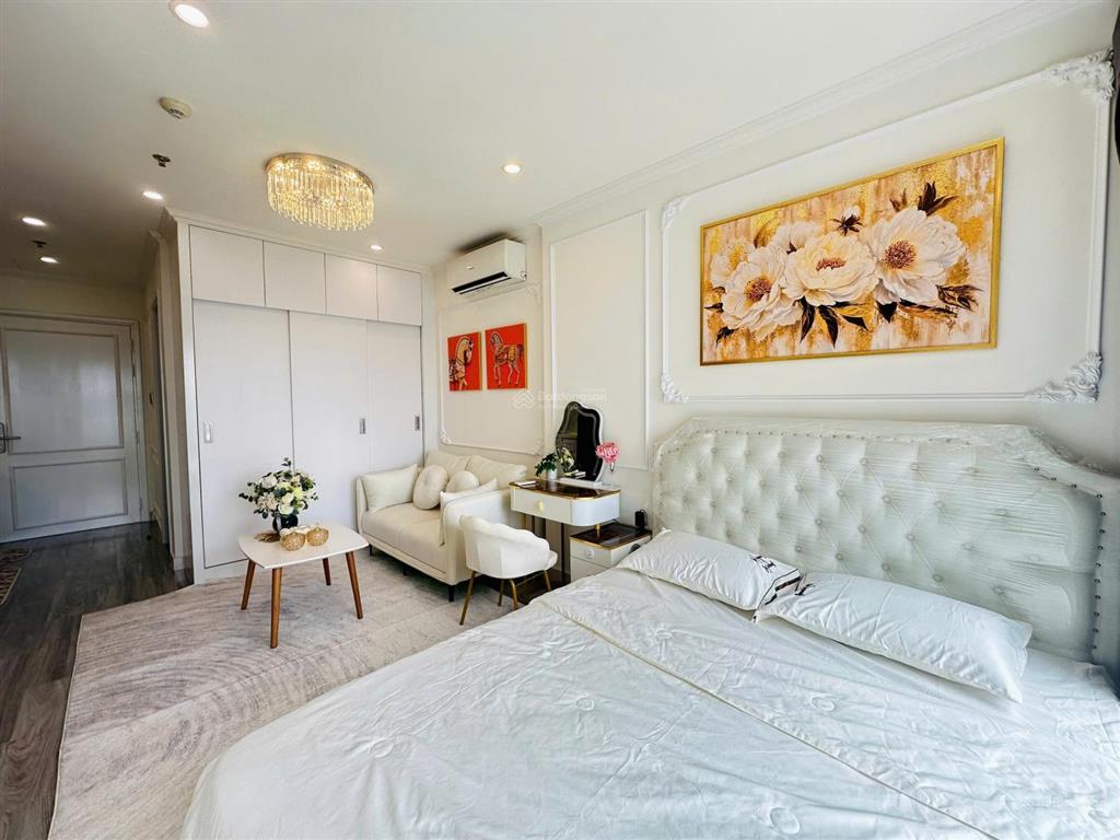 Bán studio tòa s2.10 giá 2,1 tỷ vinhomes ocean park, gia lâm, hà nội. đầy đủ nội thất tân cổ điển.