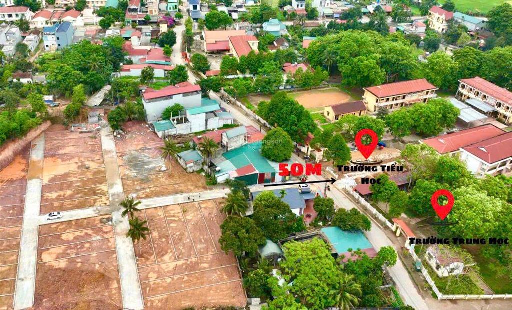 Chính chủ em cần bán mảnh đất diện tích 100m2, cách 50m ra đến trường học,ủy ban, trạm y tế, ql217b