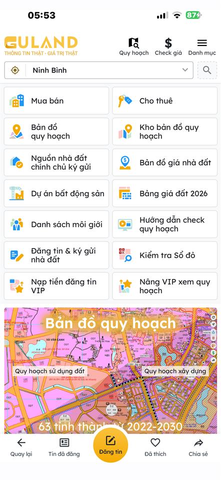 Bán đất thổ cư diện tích 4500 mét vuông tỉnh ninh bình, giá thỏa thuận
