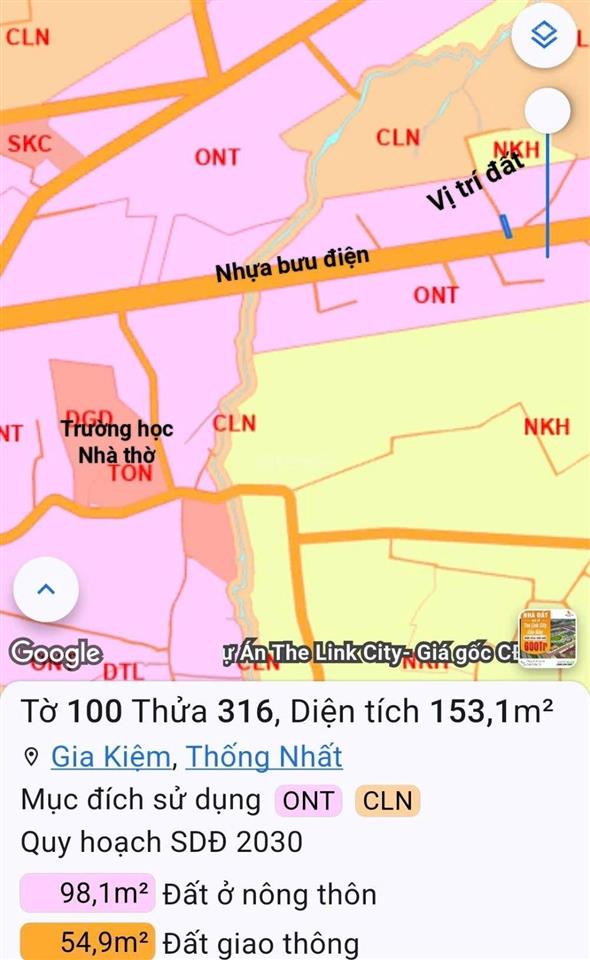 Chủ ngộp cần bán nên đất 2mt nhựa vs bê tông giá rẻ nhất khu vực chỉ 1ty. dt 5x31m2 tc, shr. tl