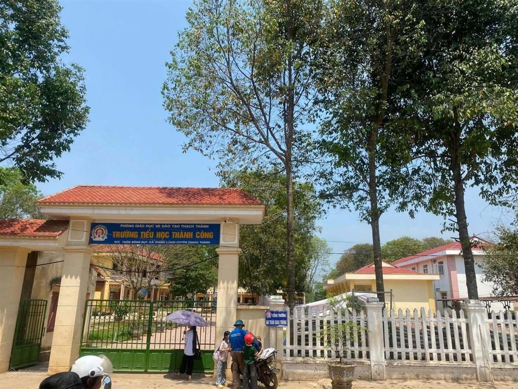 Chính chủ đang cần tiền bán gấp 01 lô đất nằm đối diện trường thcs thành công