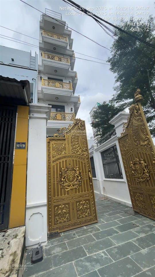 Nhà mới đẹp 3 mặt tiền thoáng full nội thất vườn lài, quận 12