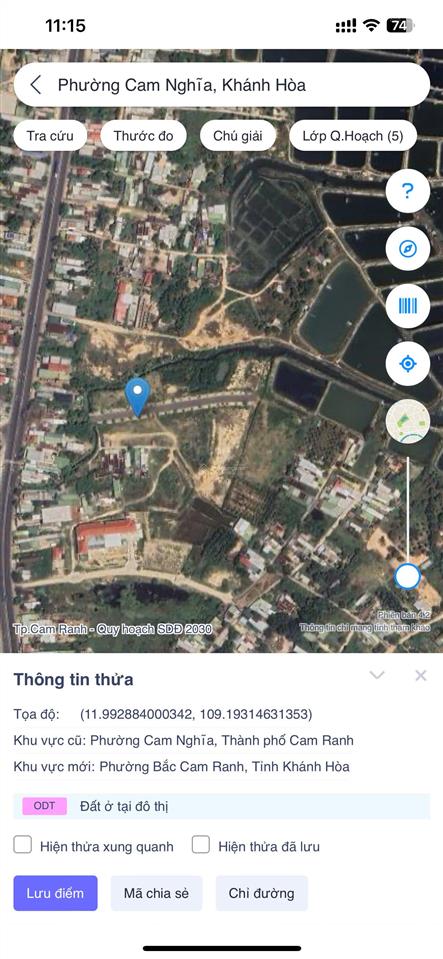 Cách dự án vinhome cam ranh đang khởi công vài bước chân bán 148m2 đất tại tdp nghĩa bình cam nghĩa