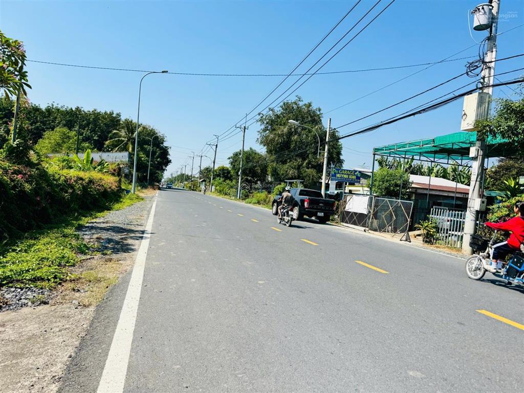 Bán đất giá rẻ 600m2 (7x86m) kp an thới, an tịnh, trảng bàng, tây ninh mt đường oto, 600 triệu