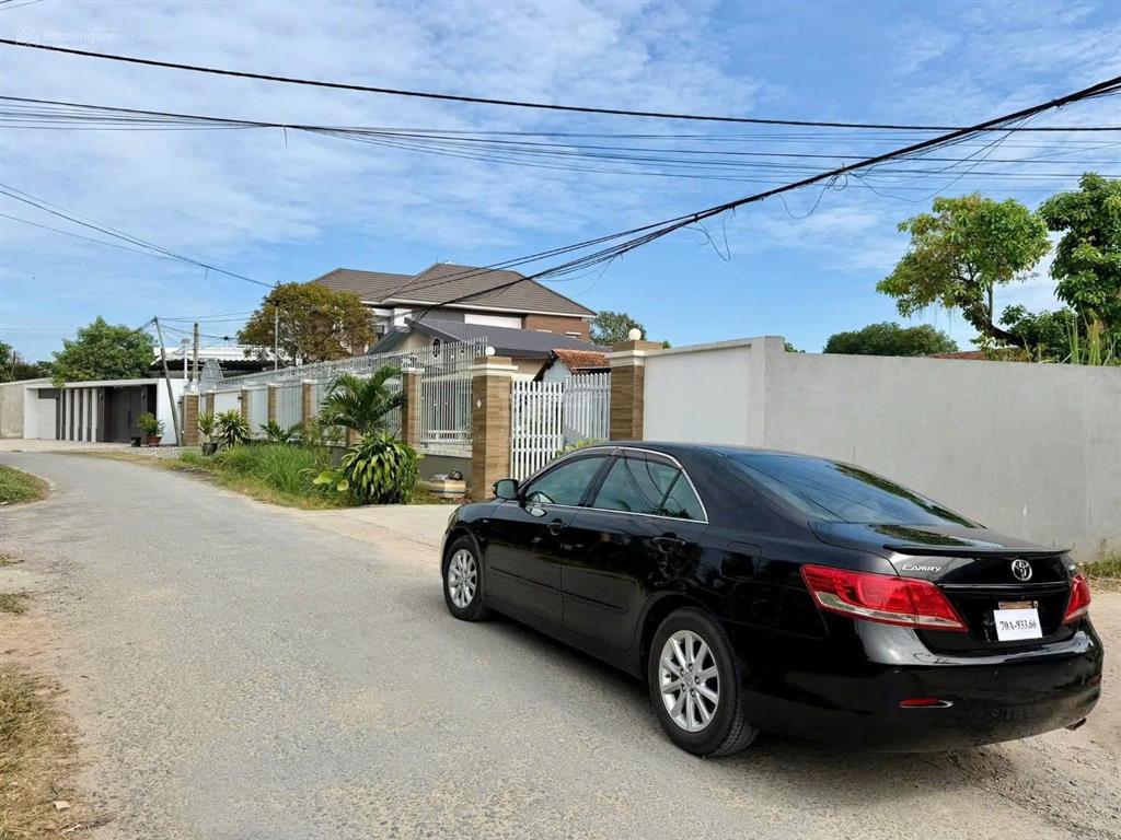 Bán đất 141.3m2 thổ cư (8x17,6m) mặt tiền đường nhựa 1 sẹc đường hoà hưng 3 an hoà trảng bàng 880tr